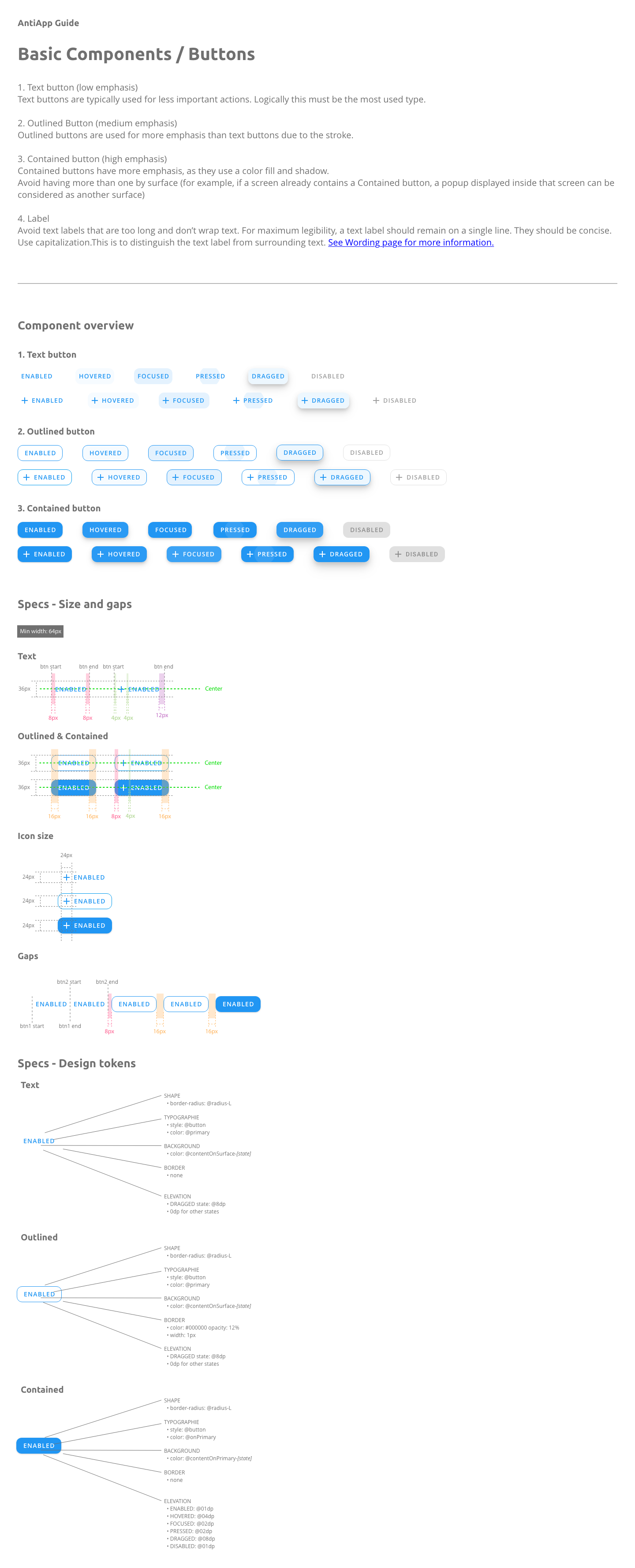 Composant Bouton du Design System